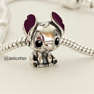 NWOT S925 Sterling Silver Lilo and Stitch Charm
